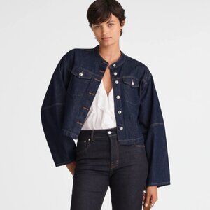 Madewell Cocoon-Sleeve Denim Lady Jacket NWT